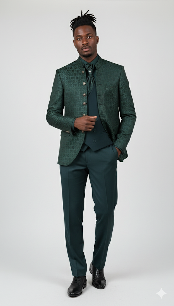The "Dapper Gentleman" Three-Piece Suit
