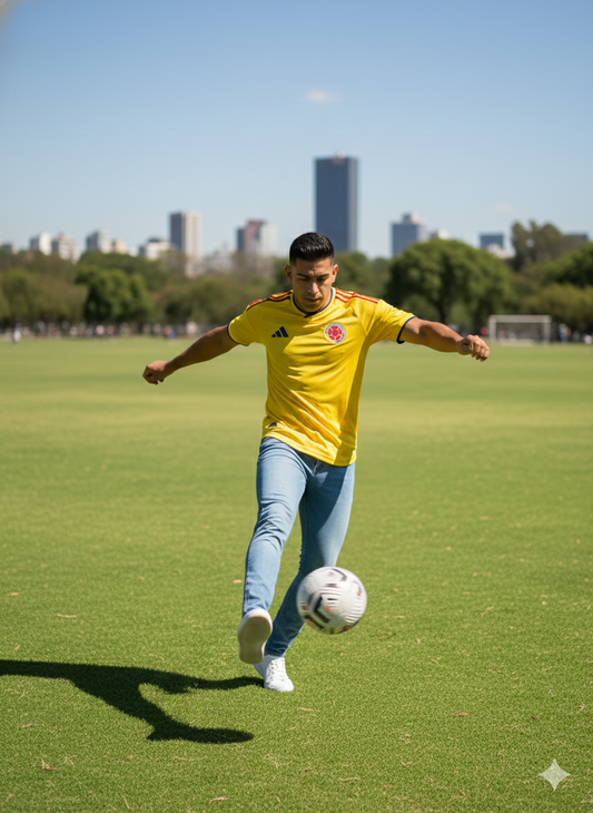 Colombia National Team adidas FIFA x World Cup 2026 Home Replica Jersey - Yellow