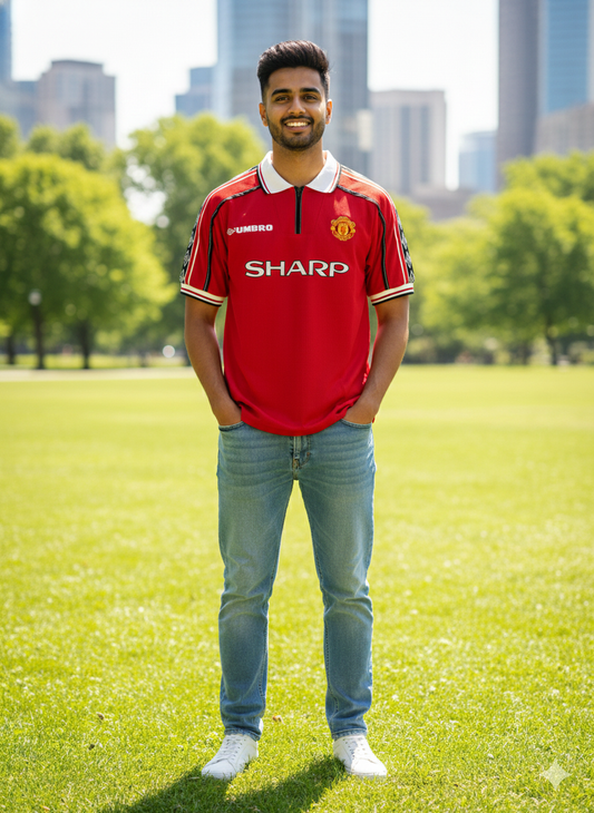 Umbro Sharp Manchester United Jersey