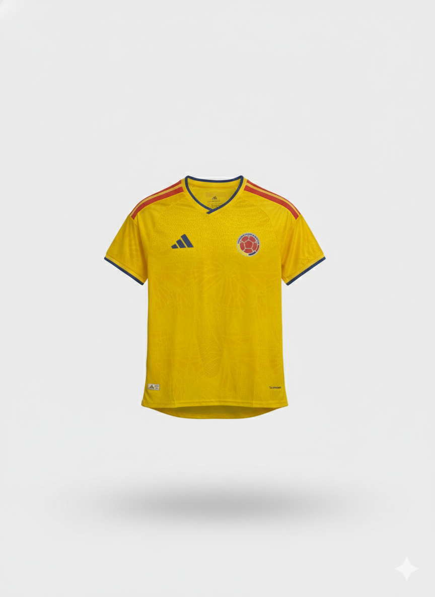 Colombia National Team adidas FIFA x World Cup 2026 Home Replica Jersey - Yellow