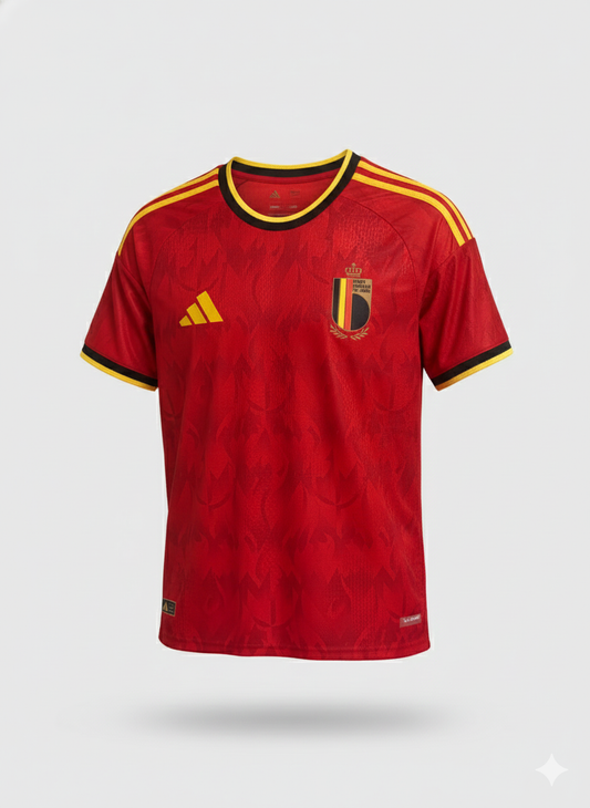 Adidas Adult Belgium 2026 Home Replica Jersey