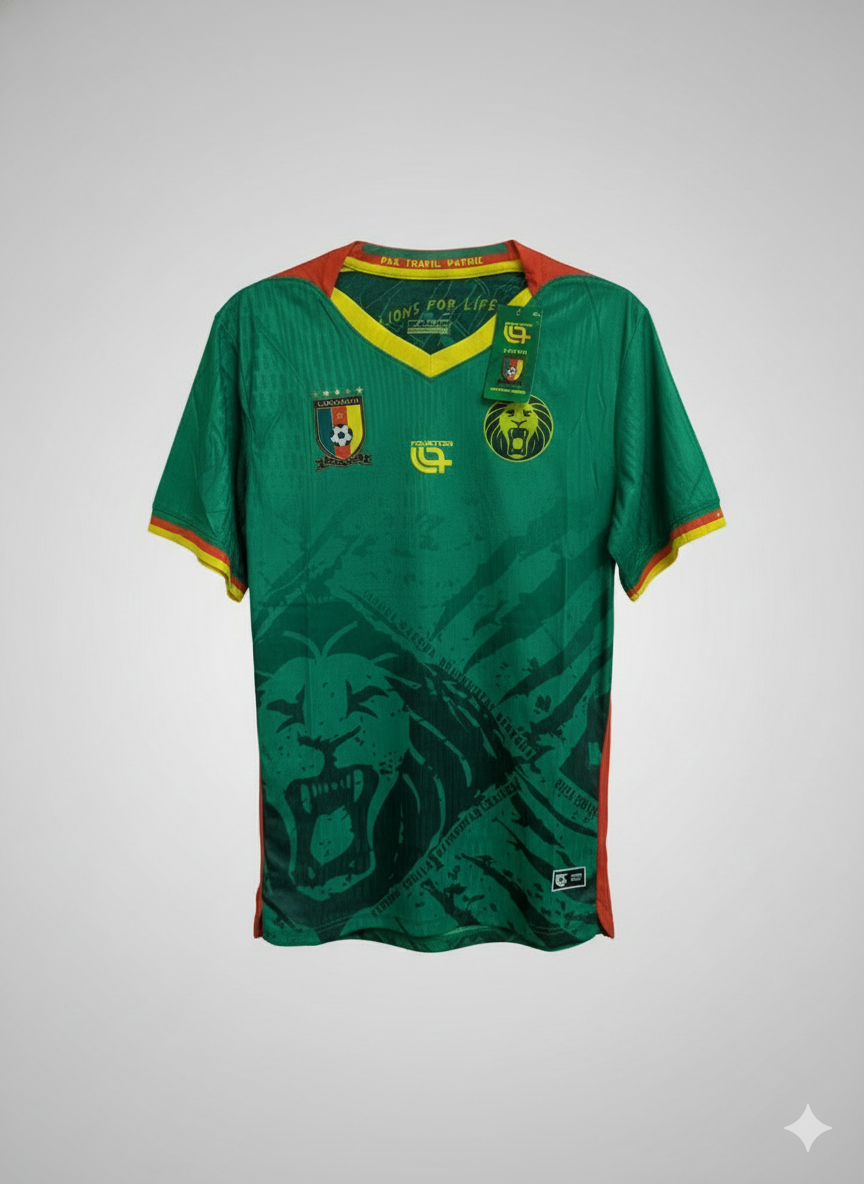 Fourteen Cameroon 2025/2026 home green kit