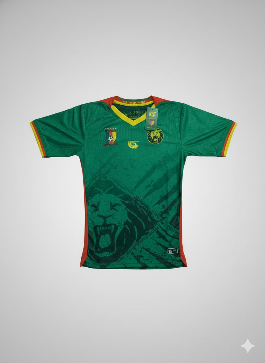 Fourteen Cameroon 2025/2026 home green kit