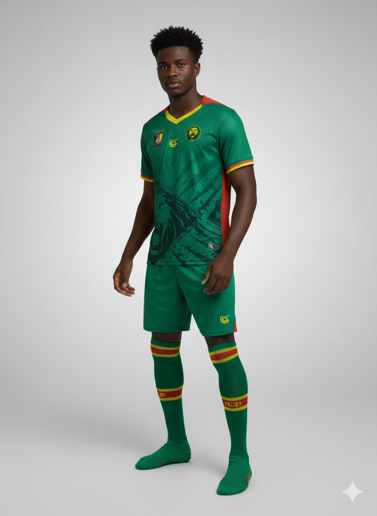 Fourteen Cameroon 2025/2026 home green kit